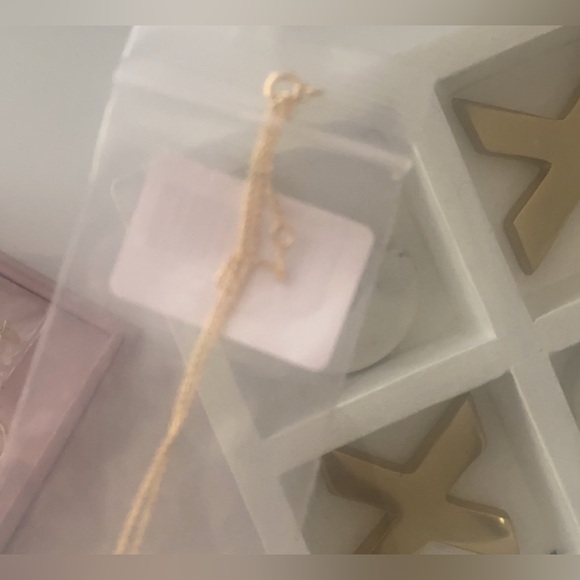 “For you with love” July Birth Flower Pendant Necklace Local Eclectic NWT - Picture 4 of 5